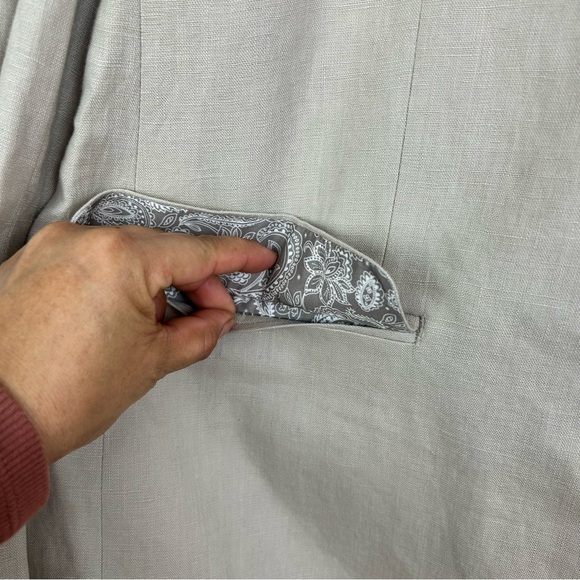 Lauren Ralph Lauren Men's Lassiter 100% linen blend sport coat Blazer 50LONG - Picture 4 of 16